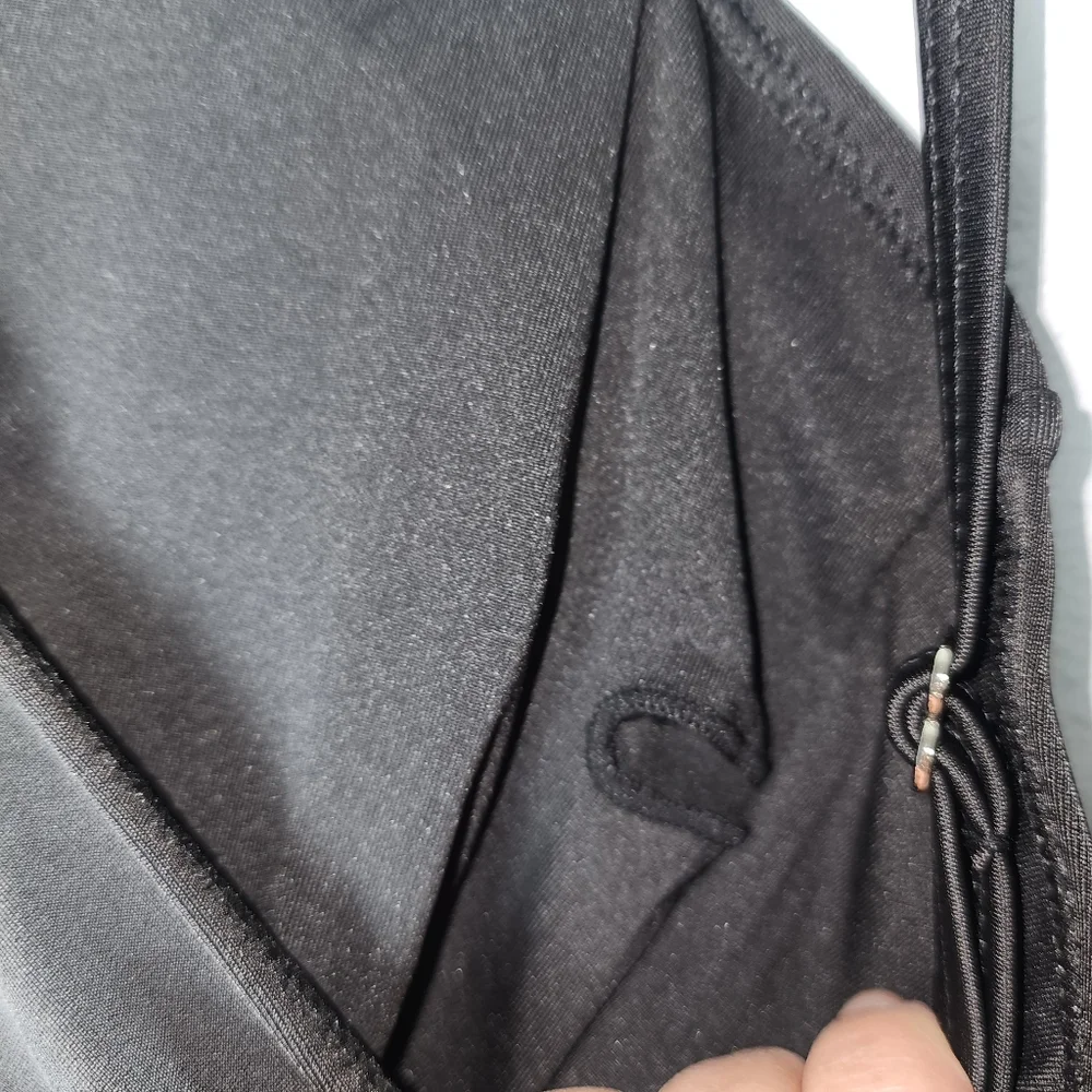 Smismivo black one piece swimsuit. Medium - Picture 10 of 12
